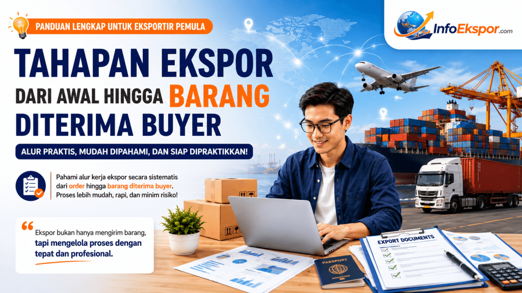Tahapan Ekspor Dari Awal Hingga Barang Diterima Buyer