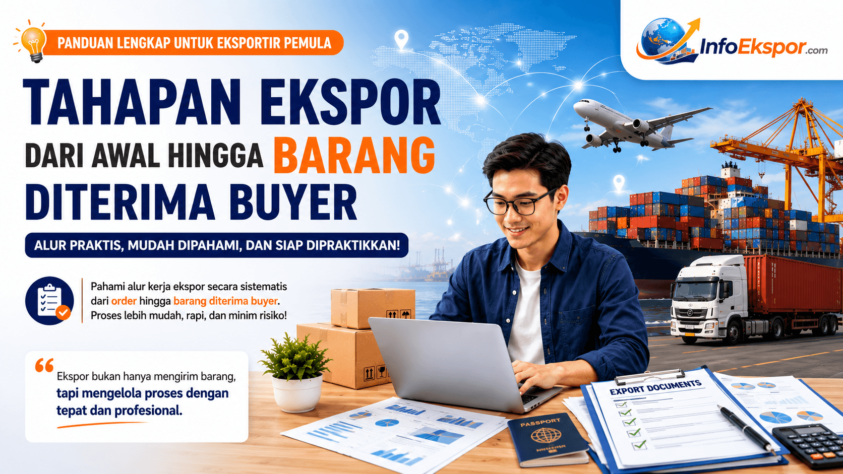 Tahapan Ekspor Dari Awal Hingga Barang Diterima Buyer